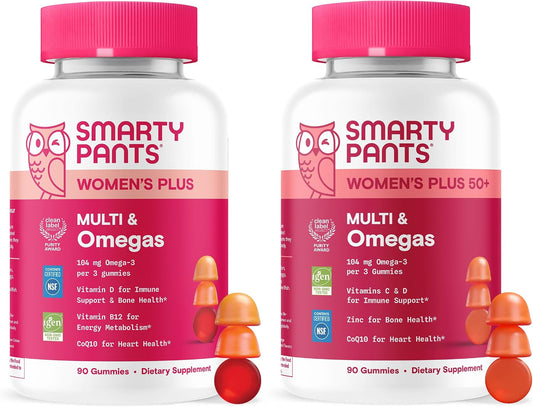 SmartyPants Paquete completo de bienestar para mujer: multivitamíni...