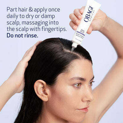 Obagi Nu-Cil BioStim - Suero para el cuero cabelludo con biotina, clínicamente probado para promover la salud del cuero cabelludo y ofrecer un cabello visiblemente más lleno y denso, ligero, fortalece