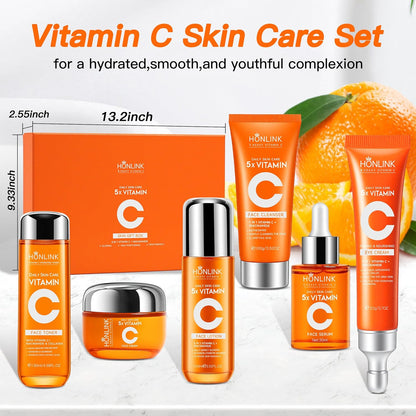 Set facial + Mascarilla para el cuello (8 piezas cada paquete), HON...