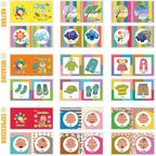 My First Soft Book, teytoy - Tela no tóxica para bebé, libros suaves arrugados para bebés, niños y niñas, juguetes educativos tempranos (paquete de 12)
