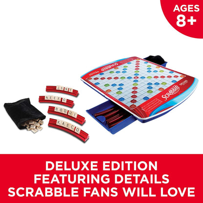 Scrabble edición Deluxe.
