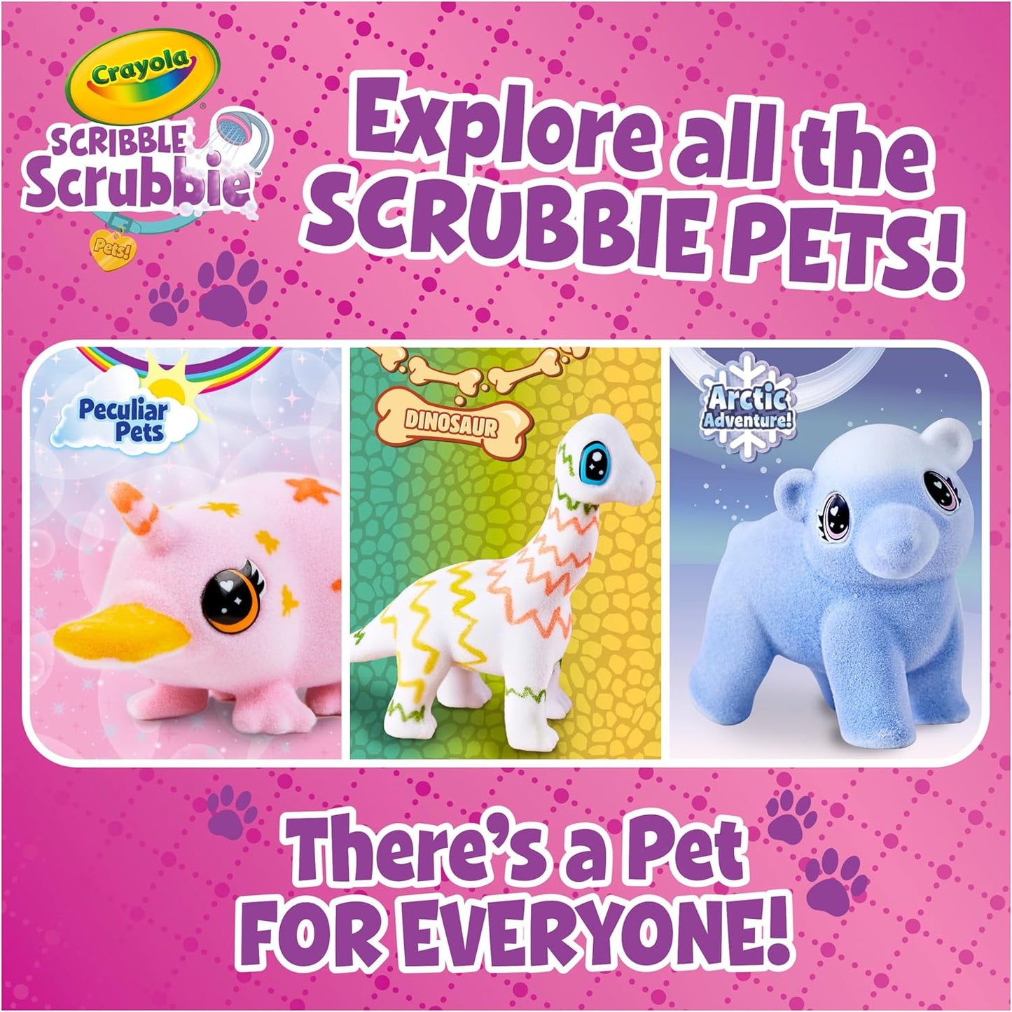 Crayola Scribble Scrubbie Pets - Juego de bañera (2.0, regalo para...