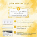 Femallay Derretimiento vaginal orgánico de vitamina E - Piña tropic...