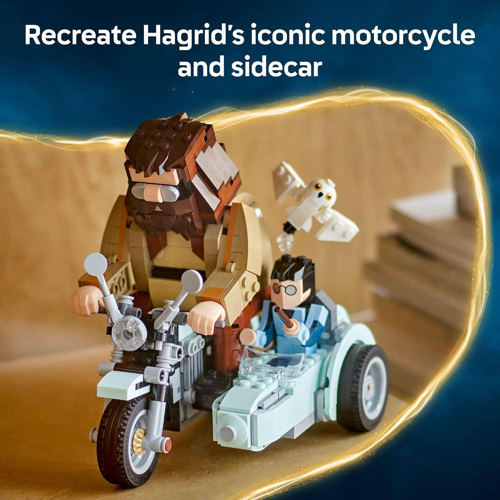 LEGO Harry Potter - Paseo en motocicleta de Hagrid y Harry - Juguet...
