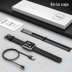Reloj inteligente para mujeres y hombres, 1.85 pulgadas HD AMOLED F...