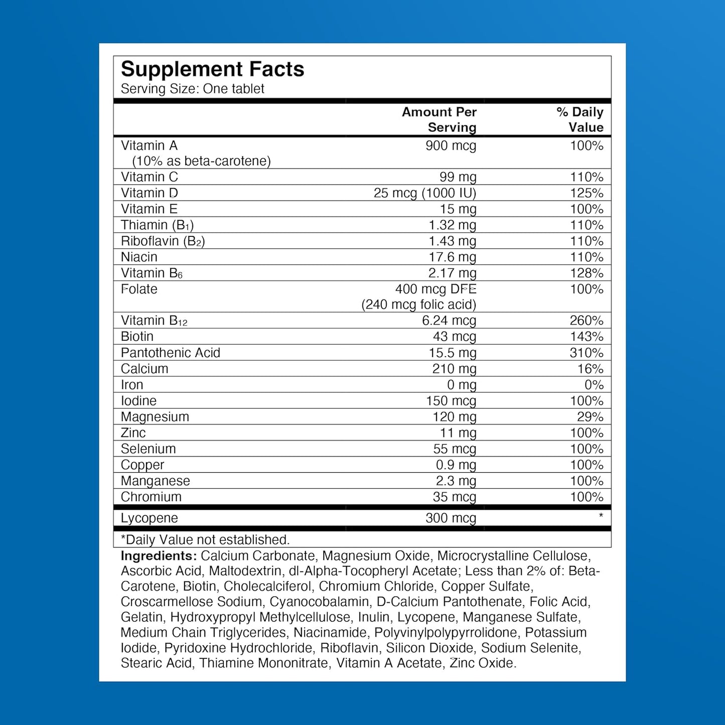 One A Day Suplemento multivitamínico para hombre con vitamina A, vi...