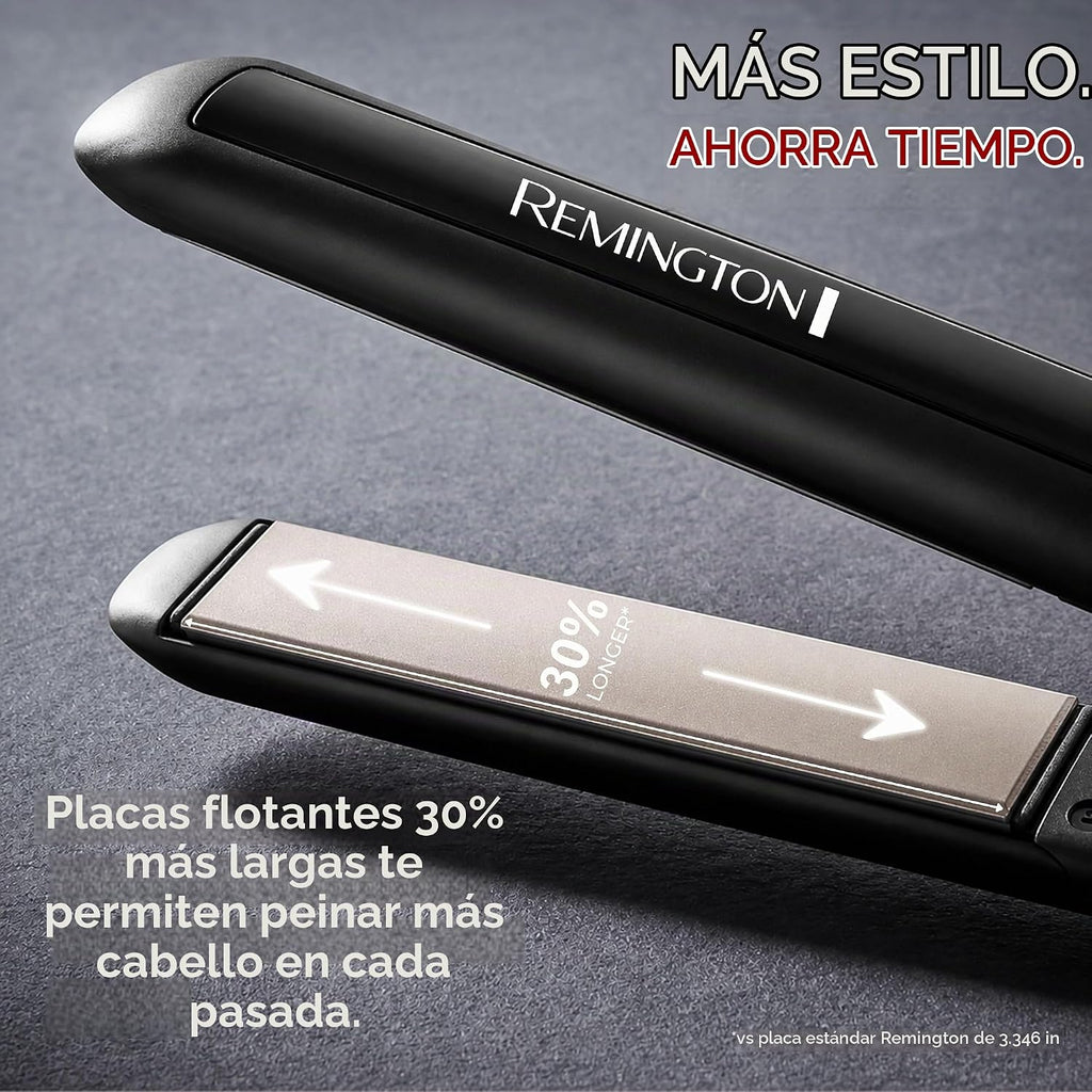 REMINGTON Plancha de pelo antiestática de 1", plancha plana de...