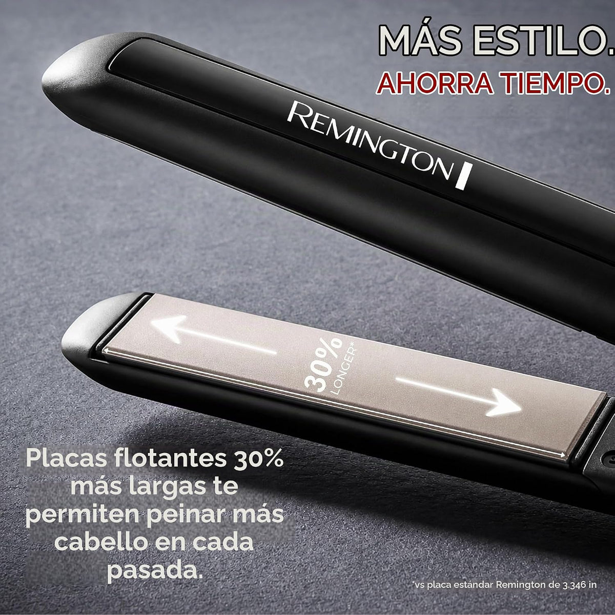 REMINGTON Plancha de pelo antiestática de 1", plancha plana de...