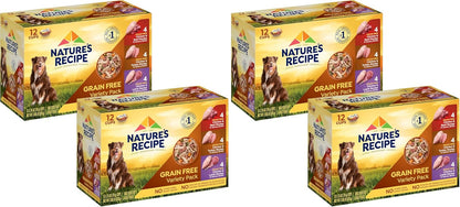 Nature's Recipe Paquete variado de comida húmeda para perros si...