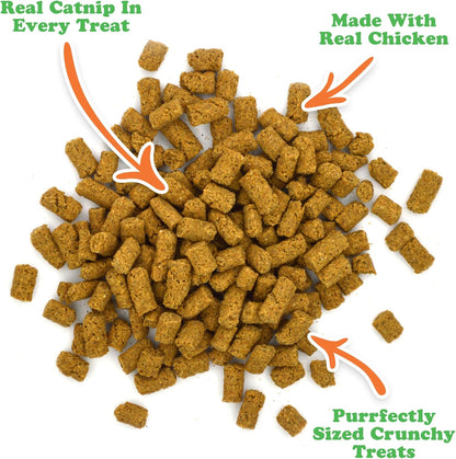 Meowijuana | Paquete de golosinas Crunchie Munchie Catnip Treats |...