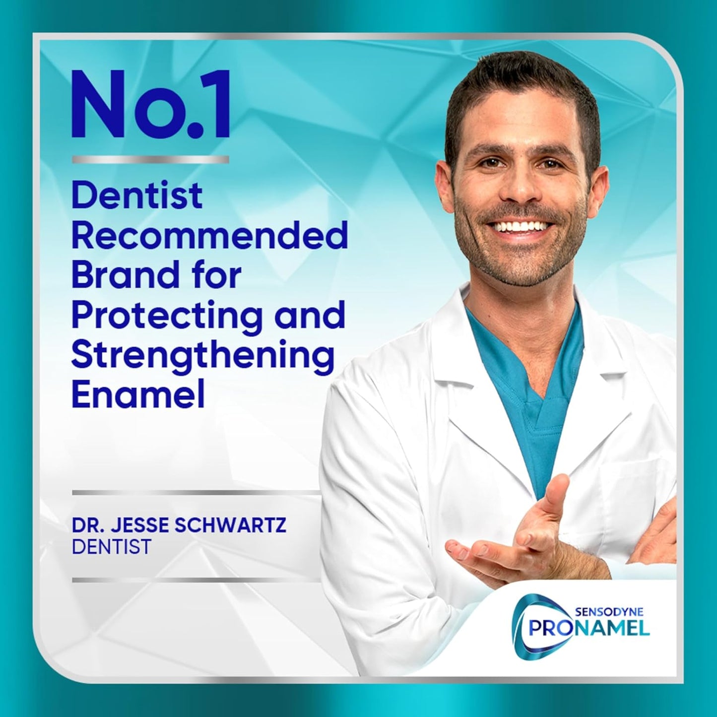 Pasta dental Sensodyne Pronamel para fortalecimiento clínico del esmalte, acción blanqueadora, 3.4 oz (paquete de 3)
