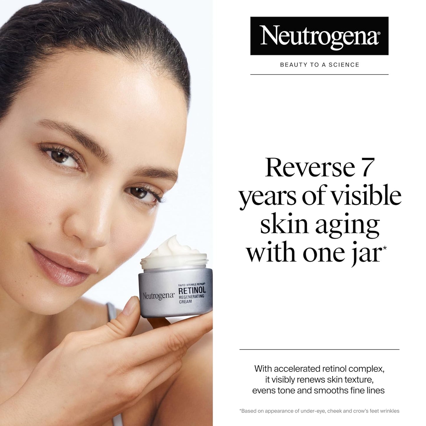 Neutrogena Hidratante facial de retinol de reparación rápida de arr...