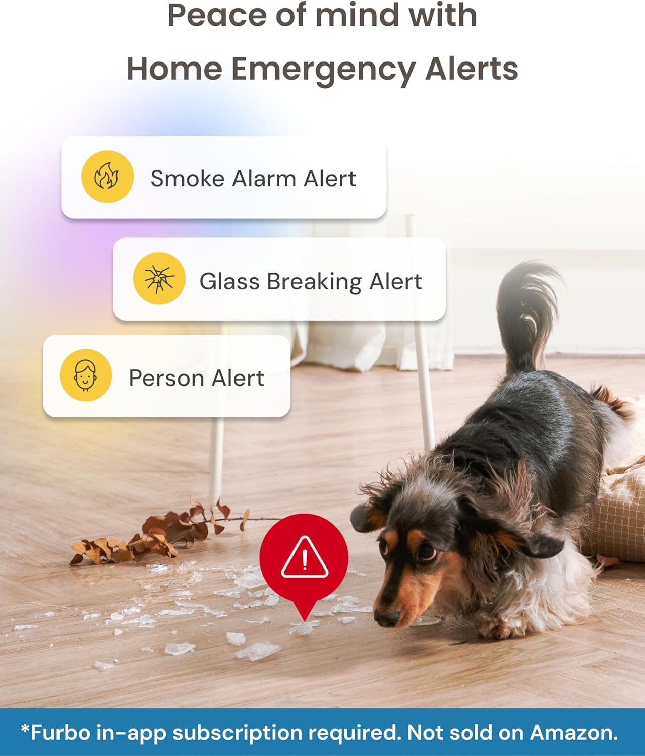 Furbo Mini cámara para mascotas [requiere suscripción] Cámara de de...