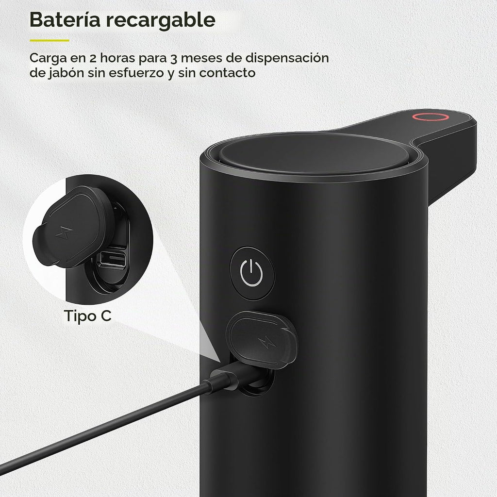 EKO Aroma - Dispensador automático de jabón líquido de 9 onzas líqu...
