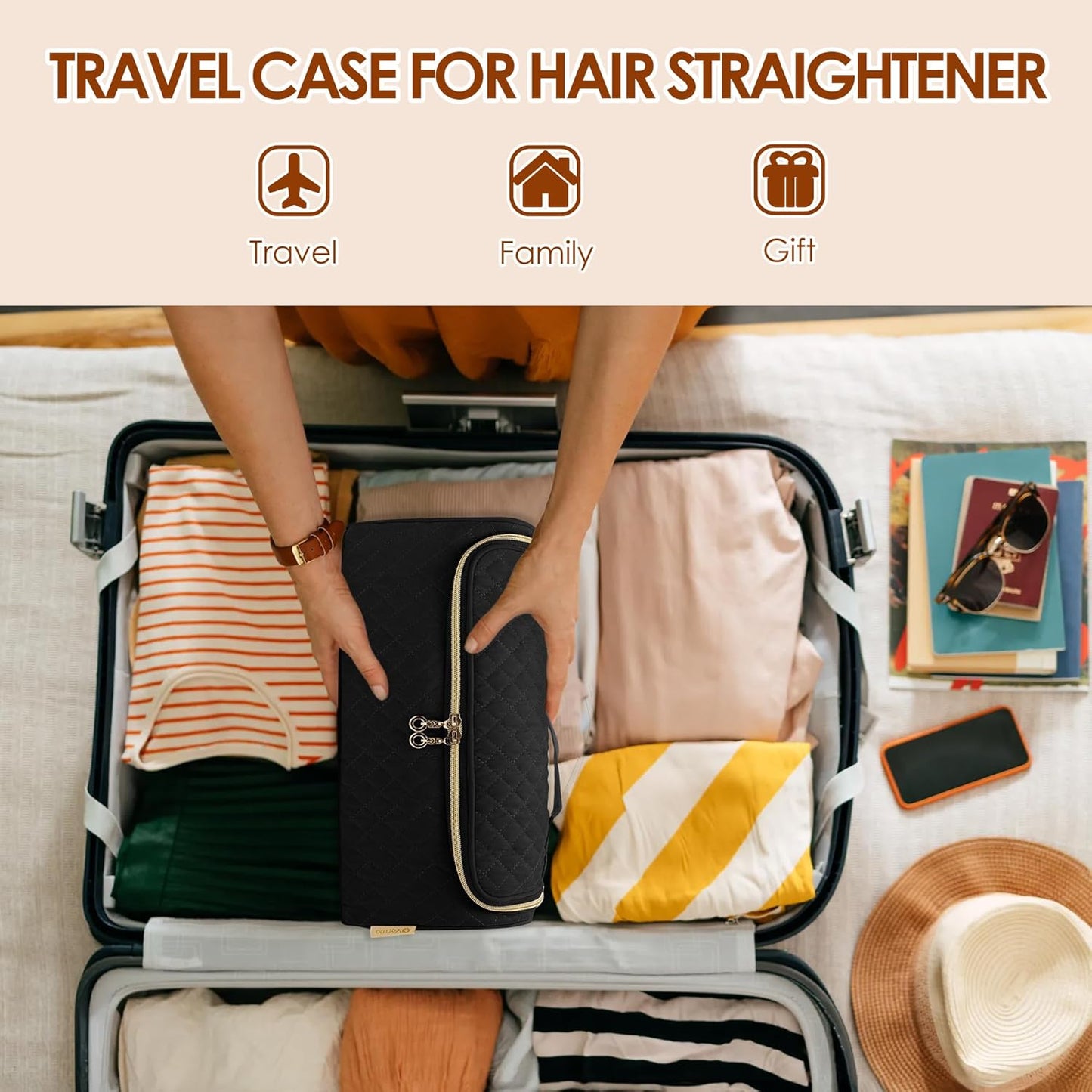 Yarwo Bolsa de viaje compatible con Dyson Airstrait\/Corrale alisad...