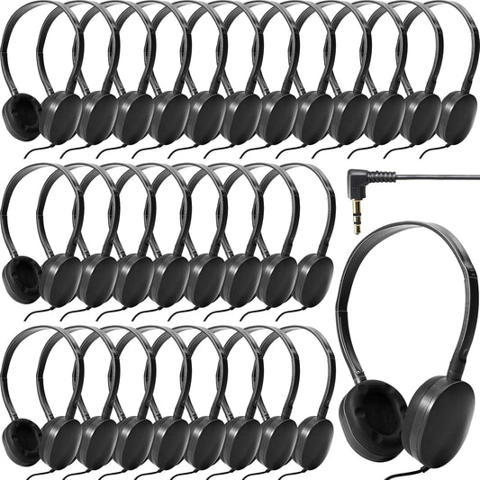 Flutesan Paquete de 30 auriculares con cable, auriculares ajustable...
