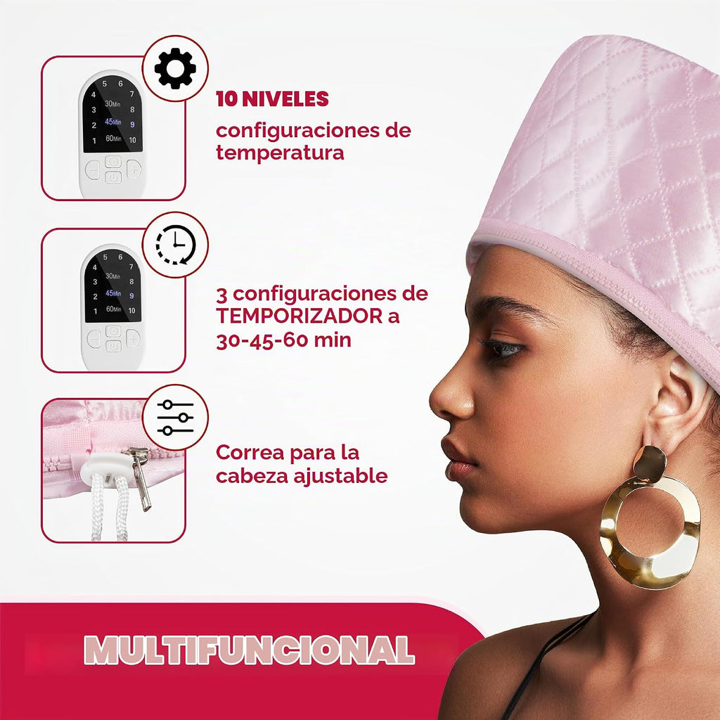 SISWOW Tapa térmica de vapor para un gran acondicionamiento profund...