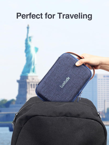 Luxtude Estuche organizador de viaje, organizadores de tecnología p...
