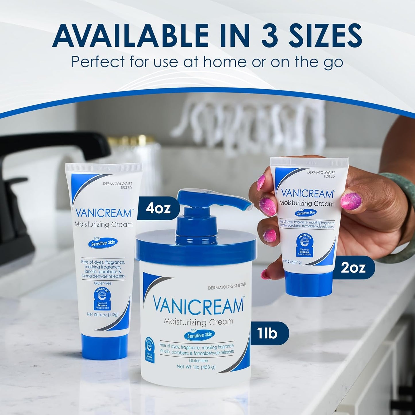 Vanicream Crema hidratante para la piel con dispensador de bomba -...