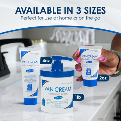 Vanicream Crema hidratante para la piel con dispensador de bomba -...