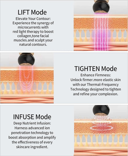Era of Nature Dispositivo de tonificación facial de luz roja - Tecn...