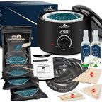 Lifestance Kit de depilación para mujeres y hombres - Calentador di...