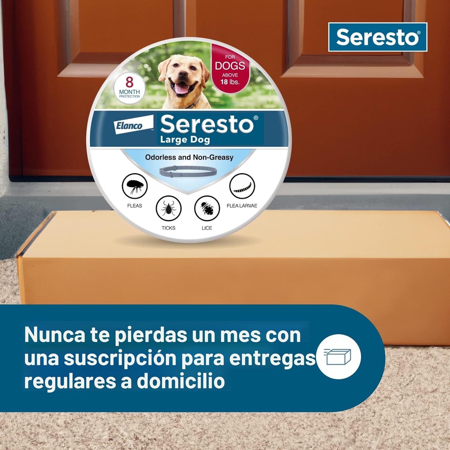 Seresto Collar de Tratamiento y Prevención de Pulgas y Garrapatas R...