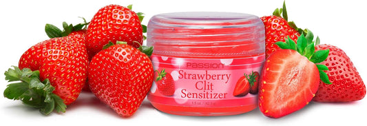 Gel sensibilizador vaginal Passion Strawberry fabricado en Estados...