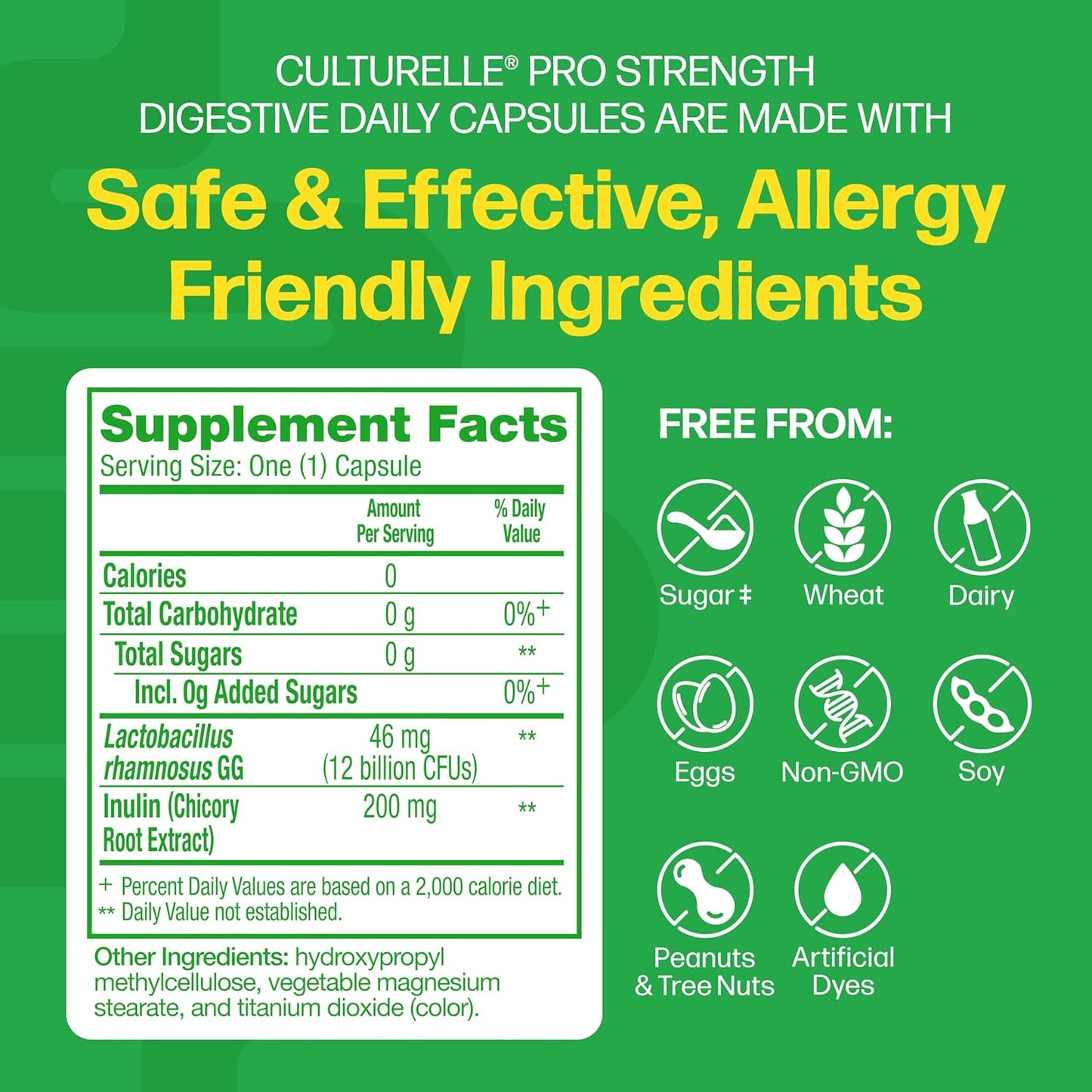 Culturelle Probióticos Diarios Pro Strength para la Salud Digestiva...