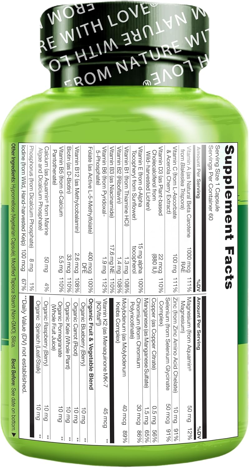 NATURELO - Multivitamínico diario para los hombres