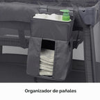 Baby Trend Sol Nursery Center® Corral para niños, color gris