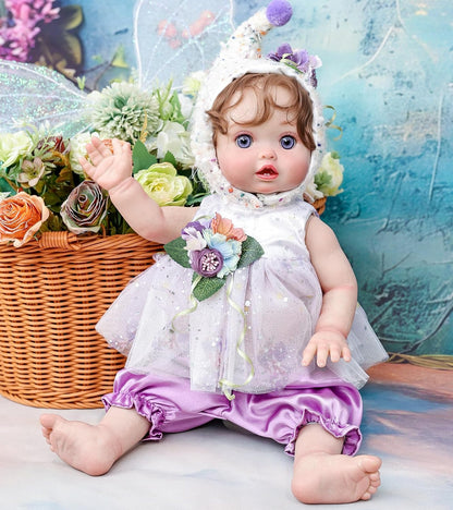 Cloveray Muñeca de bebé, muñecas de bebé Reborn de 18 pulgadas \u20...