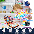 Tabla Ocupada de Juego Montessori para Niños Pequeños: Juguetes Mon...