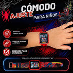 Reloj inteligente Marvel Spider-Man para niños: características div...
