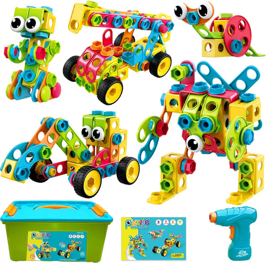 NXONE 195 piezas de juguetes educativos STEM para niños y