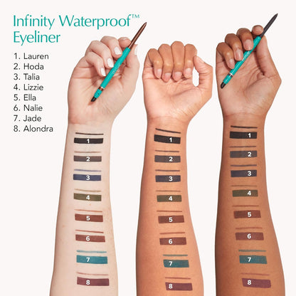 Thrive Causemetics Infinity Lápiz delineador de ojos impermeable, c...