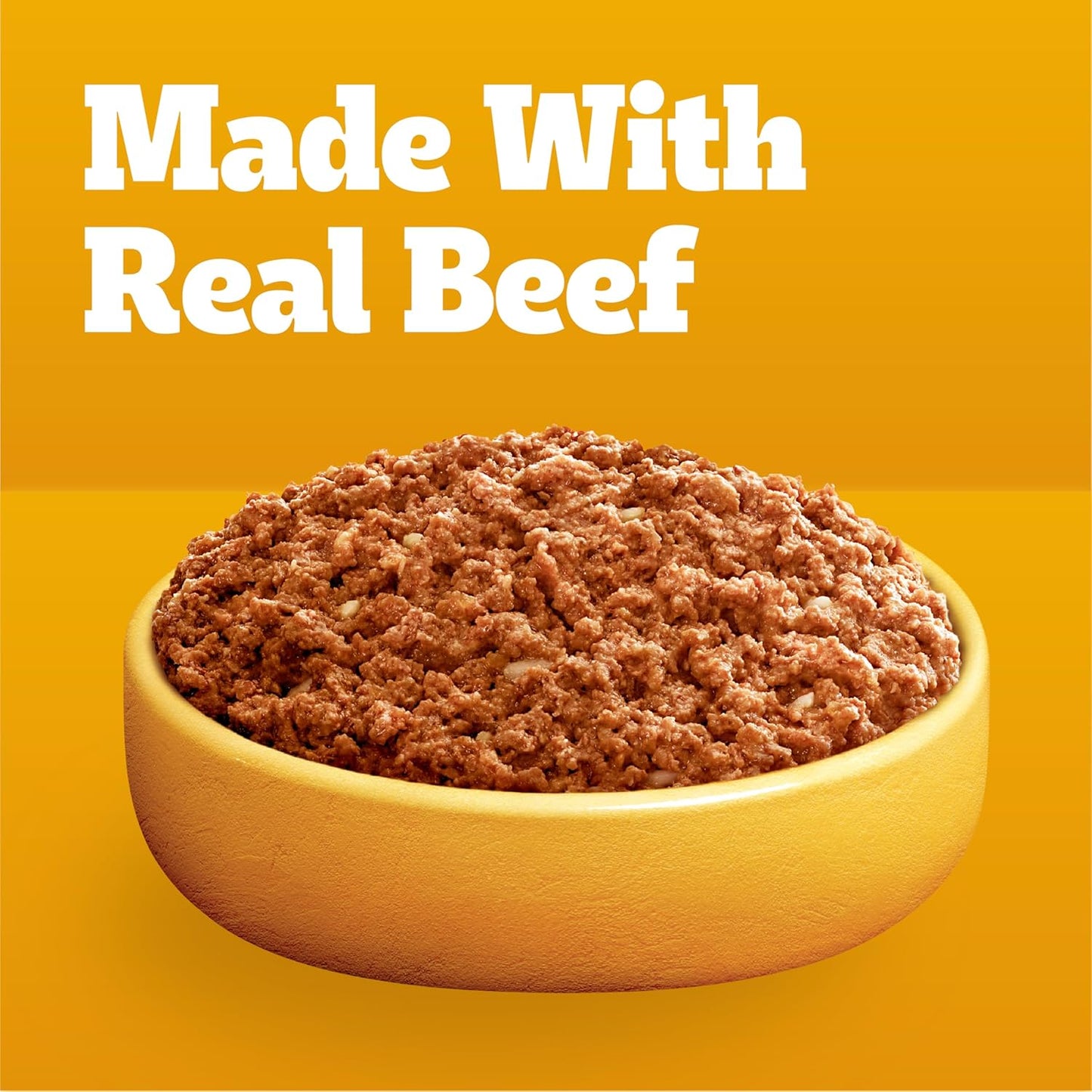 PEDIGREE Chopped Ground Dinner Comida húmeda y suave para perros ad...