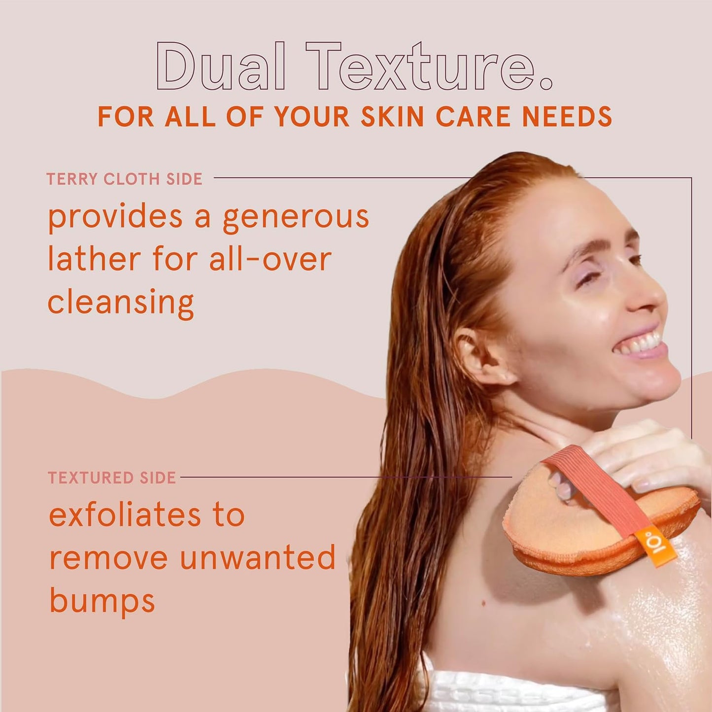 Cleanlogic Exfoliante corporal para baño y cuerpo, herramienta exfo...