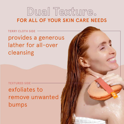 Cleanlogic Exfoliante corporal para baño y cuerpo, herramienta exfo...