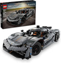 LEGO Technic Koenigsegg Jesko Absolut - Hiperauto gris, juego de construcción de autos deportivos para niños y niñas, carreras de vehículos para niños, kit de modelo para construir, juguete de coche