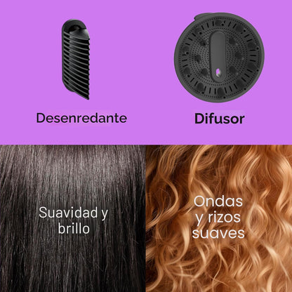 Infiniti PRO CONAIR - Varita de secado de cabello 5 en 1, alisadora...