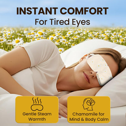 Lure Essentials Compresa cálida autocalentable para ojos secos, más...