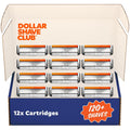 Dollar Shave Club - 4 recambios de maquinilla de afeitar (12 unidad...
