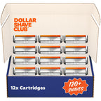 Dollar Shave Club - 4 recambios de maquinilla de afeitar (12 unidad...
