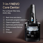 Braun Afeitadora eléctrica NEVO Premium para hombre con la primera...