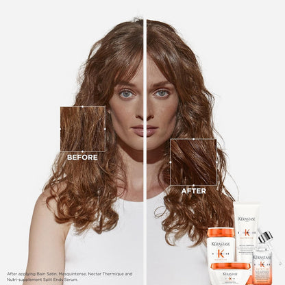 Kerastase - Suero nutritivo hidratante para el cuero cabelludo para cabello seco, con niacinamida y vitaminas, hidratante y revitalizante, de rápida absorción y no graso, 3.0 fl oz
