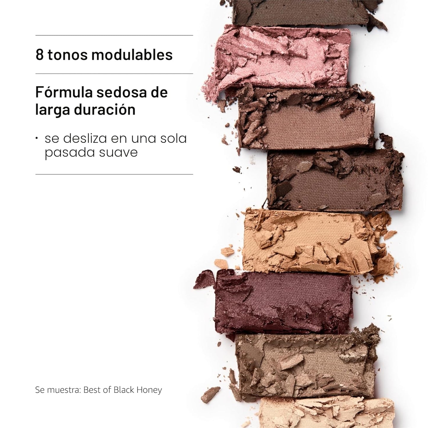 Clinique All About Shadow Paleta de Sombra de Ojos, 8 Tonos Sedosos...