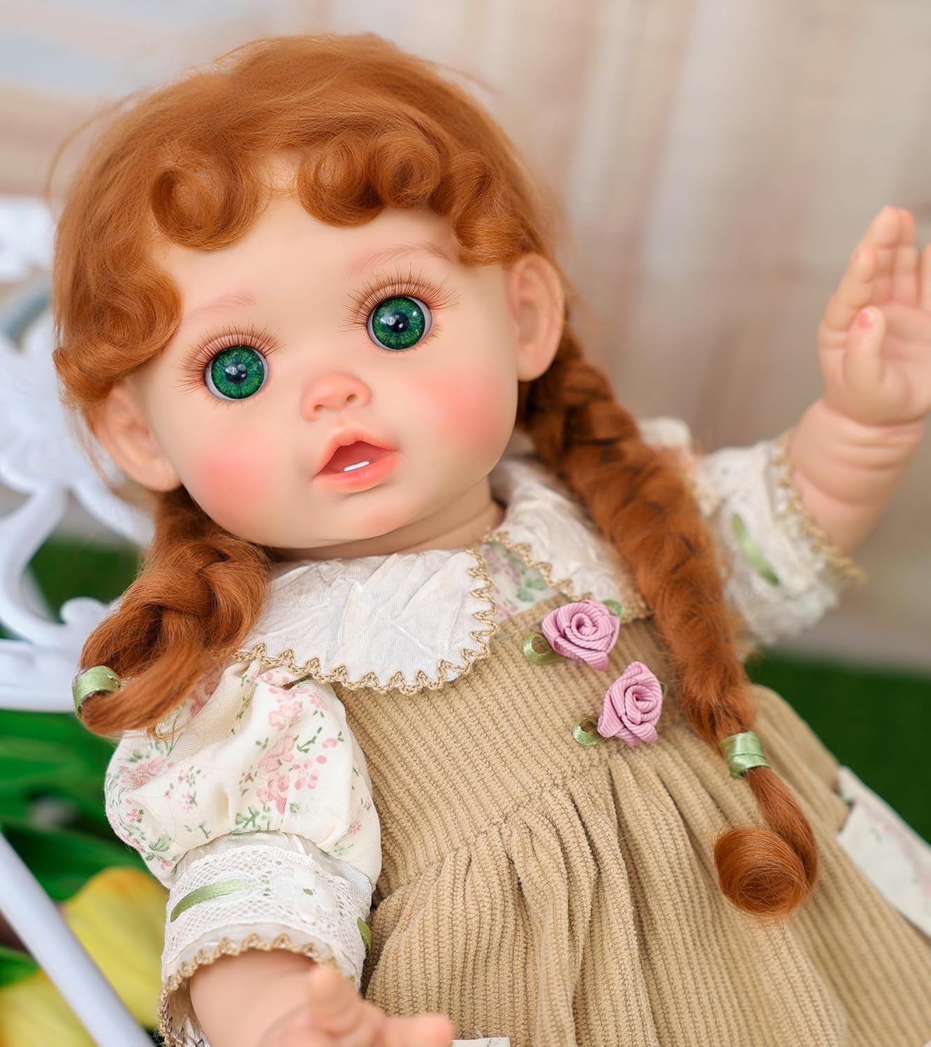 Cloveray Muñecas Reborn Baby \u2013 Muñeca realista Reborn de 18 pu...