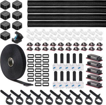 AORUICN Kit organizador de cables, organizador de cables de escrito...