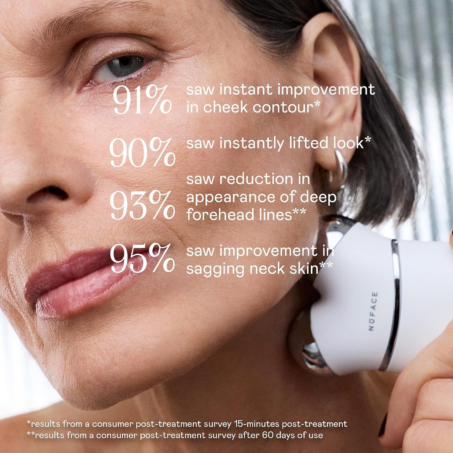NuFACE Trinity+ - Kit de dispositivo facial de microcorriente \u201...